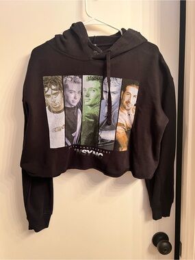 *Nsync 20th Anniversary Cropped Hoodie